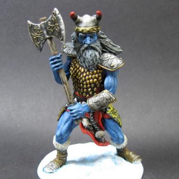 Otherworlds Miniatures Frost Giant by mikecarrero