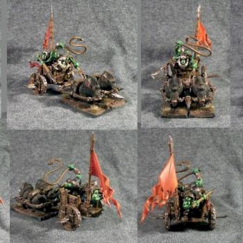 Orcs & Goblins Orc Boar Chariot by Grigory