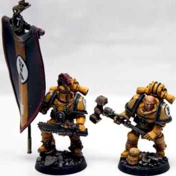 MKII Imperial Fist - Command by Melcavuk