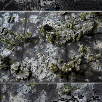 DETAILS+ WINTER MODULAR 72x48 SNOW GAMEBOARD wip scenery terrain by studiolevel