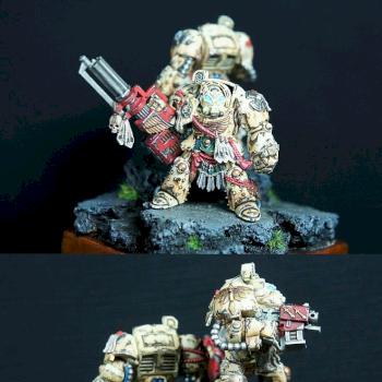 Warhammer 40K Dark Angel Terminator by jcg4047
