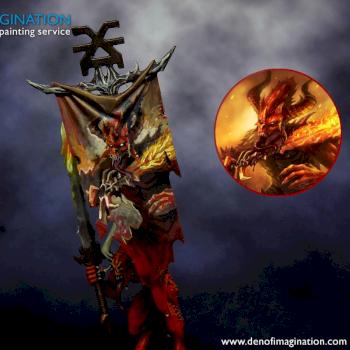 Bloodletter standard freehand by DEN of IMAGINATION