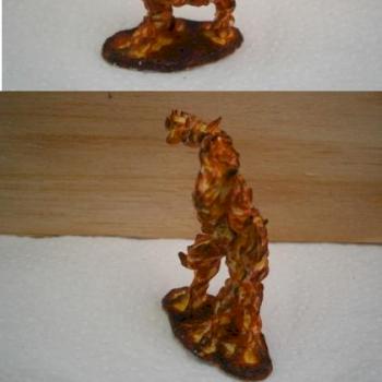 Elemental de fuego - Fire elemtal by Andoninc
