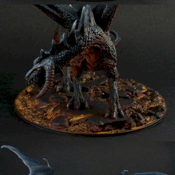 Ebonwrath, Black Dragon by theleast