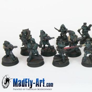 Necromunda Cawdor Gang by MadFlyArtStudio