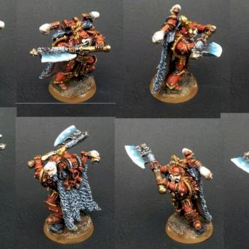 Chaos Space Marine Khorne Lord by Grigory