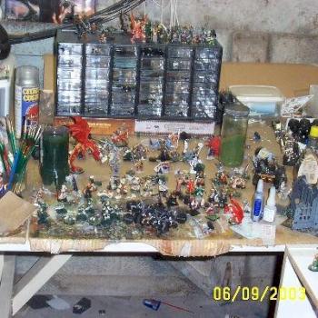 my painting table by cpd