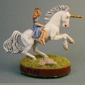 unicorn and princess rider by ralitton