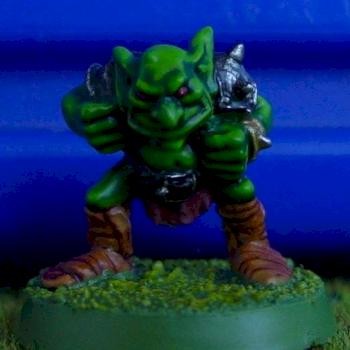 Blood Bowl Goblin by anges