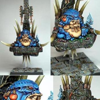 Lizardmen Slann Mage Priest by Morpheus