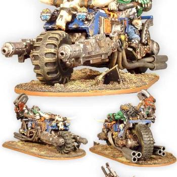 Ork Speed Freeks Warboss take 2 by Agatheron