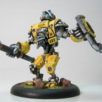 Warmachine Cygnar Lancer by r2j1