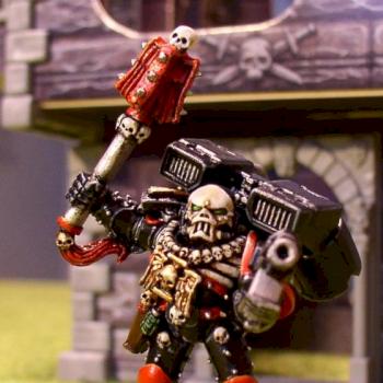 Death Company chaplain by zarathus