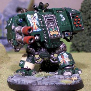 Dark Angels Dreadnought by Powerfist