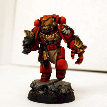 Blood Angel Veteran w/Power Fist by FatboyTheHungry