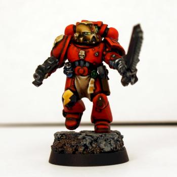Blood Angel Veteran w/Chainsword2 by FatboyTheHungry