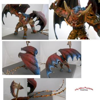 ForgeWorld Bloodthirster by myhirepurpose