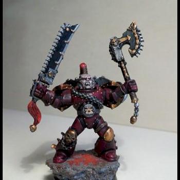 Black Legion Khorne Champion by Knightos