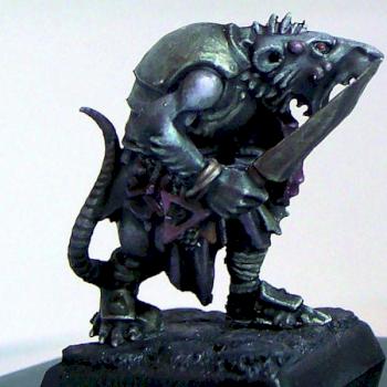 Skaven warrior by Mime