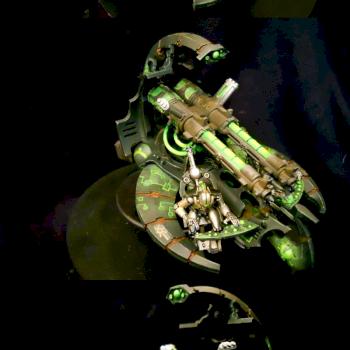 Necron annihilation barge by Tryzna