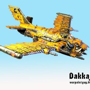 Ork Dakkajet by WarPaintGuy