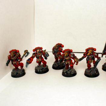 Blood Angel Honor Guard / Veteran Assault Squad by FatboyTheHungry