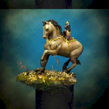 Pocahontas on Mustang ... by jarhead