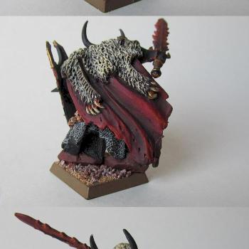 Archaon on foot by TyphoidGarry