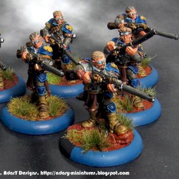 Cygnar long gunners by adary