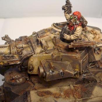 Traitor Guard Leman Russ Tank by The Sound of Machines