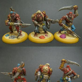 Black Ogrun Boarding Party Unit - Cryx by Muzzle