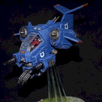 Ultramarines Stormtalon by Engrimmvh