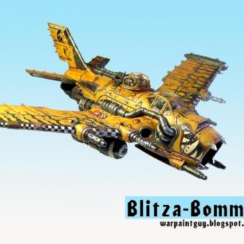 Ork Blitza-Bommer by WarPaintGuy