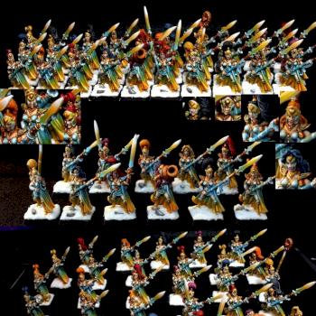 High Elves Unit by VIOLET