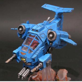 Space Marine Stormtalon Gunship by Byronic