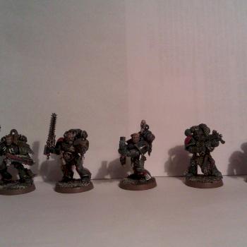 Space wolves, wolfpack by oodyswe