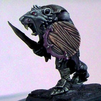 Skaven warrior by Mime