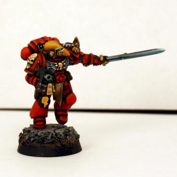 Blood Angel Veteran w/Power Sword by FatboyTheHungry
