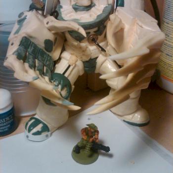 Warmaster Horus WIP by Exterminatus