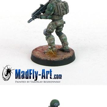 USAriadna Grunts, Line Rangers Regiment by MadFlyArtStudio