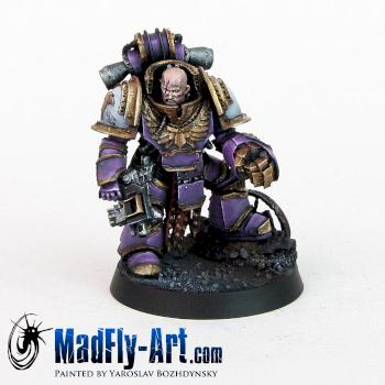 Emperor's Children Legion Centurion by MadFlyArtStudio