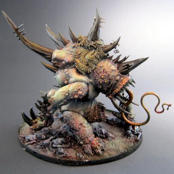 Nurgle maggoth / maulerfiend 2 by Plebicidal