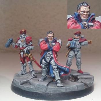 Diorama: Napoleon Sci-fi, Rommel X and Sgt. Eisenkern by Treveron