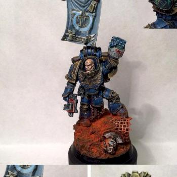 Space Marine Legion Centurion by Nokistudio