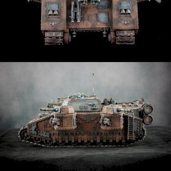 Astra Militarum / Imperial Guard - Super Heavy Tank - Stormlord by Audemus