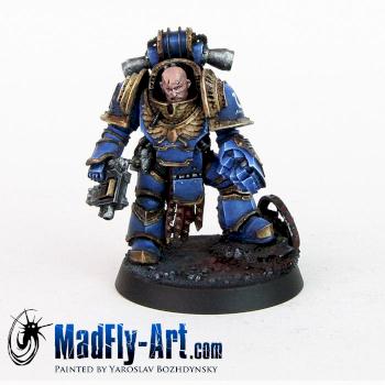 Ultramarines Legion Centurion by MadFlyArtStudio