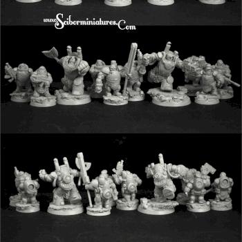 Sci Fi Dwarves by Scibor