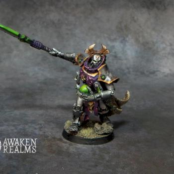 Necron Overlord by Awaken Realms