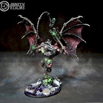 Illidan Khorne Bloodthirster by Awaken Realms