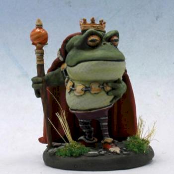 Dark Sword Frog King painted miniature by superbug983